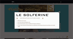 Desktop Screenshot of lesolferine.com